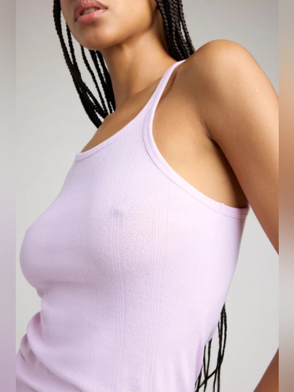 Negative Underwear Lilac Pointelle Tank - Women’s Intimates